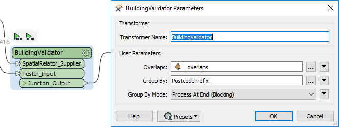 Setting the Group By for parallel processing